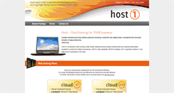 Desktop Screenshot of domains.host1.com.au